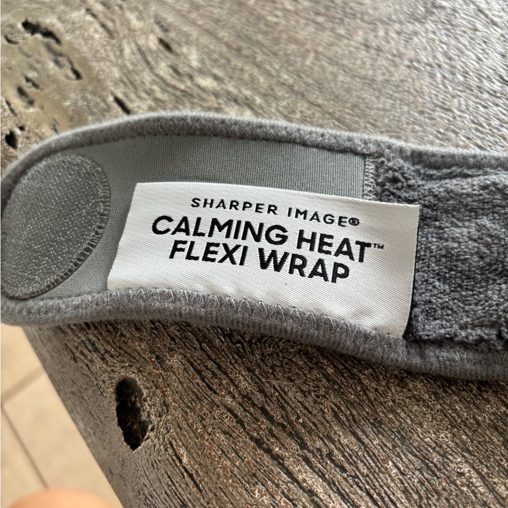 Sharper Image Gray Heated Therapy Wrap with LED Control